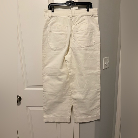 Everlane The Organic Wide-Leg Pant NWT 14 Color Bone - Picture 12 of 15